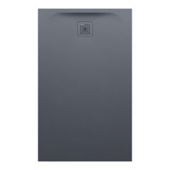 LAUFEN LAUFEN PRO Sprchová vanička, obdĺžniková, s odtokom na kratšej strane, Marbond, 1300x800x42 mm, Antracit 078, H2159550780001