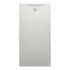 LAUFEN LAUFEN PRO Sprchová vanička, obdĺžniková, s odtokom na kratšej strane, Marbond, 1800x900x46 mm, Svetlo šedá 077, H2159590770001