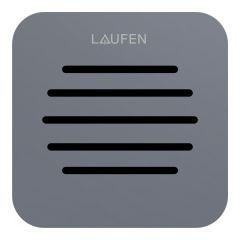 LAUFEN LAUFEN PRO Krytka sifónu pre vaničku LAUFEN PRO Marbond, 130x130x30 mm, Antracit 078, H2919510780001