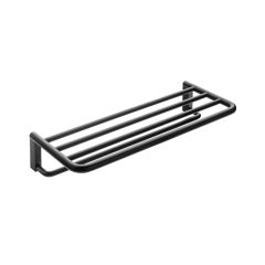 LAUFEN NIXIE Police na osušky, Čierna matná 450, H3811524500011