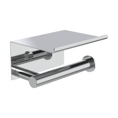 LAUFEN NIARA Držiaky WC papiera s poličkou, Chróm 004, H3840620040031