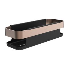 LAUFEN NIARA Košík nástenný, 30 cm, PVD kartáčovaná zlatoružová 168, H3850611680011