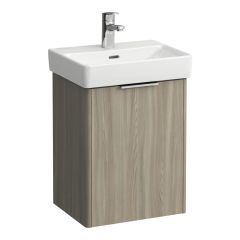 LAUFEN BASE Skrinka pod umývadlo, pánty dvierok vľavo, pre umývadlo H815961, 415x320x530 mm, Bledý brest 262, H4021111102621