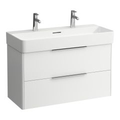 LAUFEN BASE Skrinka pod umývadlo, 2 zásuvky, pre umývadlo H810287, 930x390x530 mm, Multicolour farby 999, H4024121109991