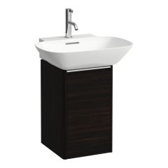 LAUFEN BASE Skrinka pod umývadlo, 1 dvierka, závesy vpravo, 1 vnútorná polička, pre umývadielko 815302, 315x340x515 mm, Tmavohnedý brest 263, H4030221102631