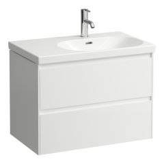 LAUFEN LANI Skrinka pod umývadlo, s 2 zásuvkami, pre umývadlo H817085, 735x450x515 mm, Biela matná 260, H4035821122601