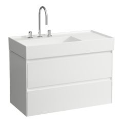 LAUFEN LANI Skrinka pod umývadlo, s 2 zásuvkami, pre umývadlo H810338, 880x450x515 mm, Špeciálne farby 990, H4039521129901