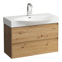 LAUFEN LANI Skrinka pod umývadlo, s 2 zásuvkami, pre umývadlo H811702, 880x370x515 mm, Divoký dub 267, H4042121122671