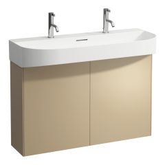 LAUFEN SONAR Skrinka pod umývadlo, 2 dvierka, pre umývadlo H810347, 975x240x600 mm, Zlato 040, H4054840340401