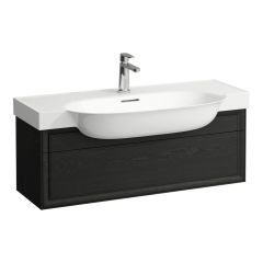 LAUFEN THE NEW CLASSIC Skrinka pod umývadlo 1000, s 1 zásuvkou, pre umývadlá H813857, 975x315x345 mm, Černený dub 628, H4060910856281