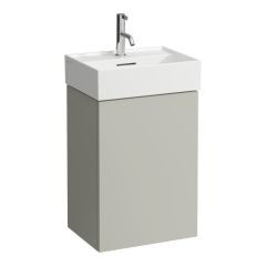 LAUFEN Kartell LAUFEN Skrinka pod umývadlo, 1 dvierka, závesy vľavo, pre umývadlo H815330, 435x330x600 mm, Kamienky šedé 641, H4075030336411