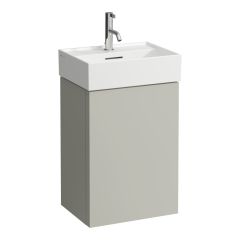 LAUFEN Kartell LAUFEN Skrinka pod umývadlo, 2 dvierka, závesy vpravo, pre umývadlo H815330, 435x330x600 mm, Kamienky šedé 641, H4075040336411