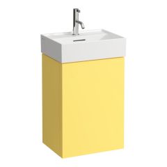 LAUFEN Kartell LAUFEN Skrinka pod umývadlo, 2 dvierka, závesy vpravo, pre umývadlo H815330, 435x330x600 mm, Horčicovo žltá 644, H4075040336441