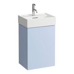 LAUFEN Kartell LAUFEN Skrinka pod umývadlo, 2 dvierka, závesy vpravo, pre umývadlo H815330, 435x330x600 mm, Šedomodrá 645, H4075040336451