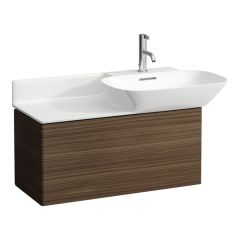 LAUFEN INO Skrinka pod umývadlo s jednou zásuvkou, pre umývadlo 811301/2, 770x350x355 mm, Tmavý orech 171, H4254010301711