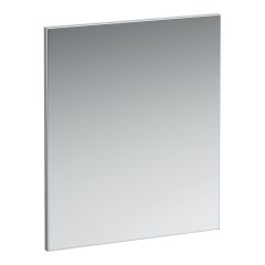 LAUFEN FRAME 25 Zrkadlo s hliníkovým rámom, bez osvetlenia, 600x700 mm, Čierna matná 450, H4474029004501