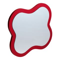 LAUFEN FLORAKIDS Zrkadlo-kvet, 435x383 mm, Čínska červená…