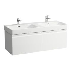 LAUFEN LAUFEN PRO S Skrinka pod umývadlo, pre 814966 so 2 zásuvkami a 2 vnútornými zásuvkami (vľavo a vpravo), 1160x450x395 mm, Biela 463, H4835640964631