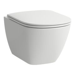 LAUFEN LUA, Závesné WC Advanced, Rimless, hlboké splachovanie, Biela 000, 520x360 mm, H8200800000001