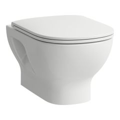 LAUFEN LUA, Závesné WC Basic, Rimless, hlboké splachovanie, Biela 000, 520x360 mm, H8200810000001