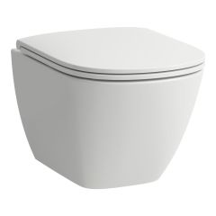 LAUFEN LUA, Závesné WC Advanced 'compact', Rimless, hlboké splachovanie, Biela LCC 400, 490x360 mm, H8200834000001