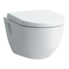 LAUFEN LAUFEN PRO, Závesné WC, Rimless, hlboké splachovanie, s montážnymi otvormi, Biela LCC 400, 530x360 mm, H8209644000001