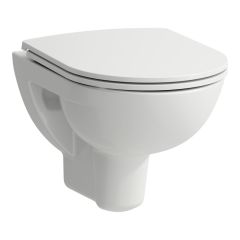 LAUFEN LAUFEN PRO, Závesné WC Rimless/compact, hlboké splachovanie, Biela LCC Active A00, 490x360 mm, H821952A000001