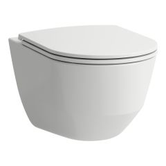 LAUFEN LAUFEN PRO, Závesné WC Rimless, hlboké splachovanie, optimalizované splachovanie 4/2,5l, Biela LCC 400, 530x365 mm, H8219664000001