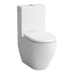 LAUFEN LAUFEN PRO, WC kombi Rimless, hlboké splachovanie, VARIO odpad, optimalizované splachovanie 4,5/3 l, Biela 000, 650x360 mm, H8259620002311