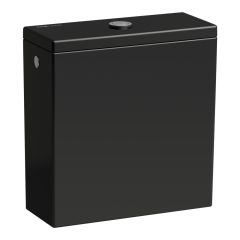 LAUFEN Kartell LAUFEN, Nádrž, zadný prívod vody (uprostred), Čierna lesklá 020, 380x160 mm, H8293310209711