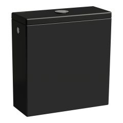 LAUFEN Kartell LAUFEN, Nádrž, prívod vody bočný (vľavo alebo vpravo), Čierna lesklá 020, 380x160 mm, H8293320209721