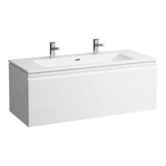 LAUFEN LAUFEN PRO S Umývadlo so skrinkou s 2 zásuvkami, 1200x500x460 mm, Grafit matný 480, H8609674801071