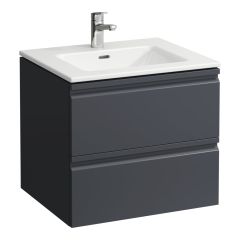 LAUFEN LAUFEN PRO S Umývadlo so skrinkou, 600x500x545 mm, Grafit matný 480, H8619614801041