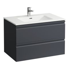 LAUFEN LAUFEN PRO S Umývadlo so skrinkou, 800x500x545 mm, Grafit matný 480, H8619634801041
