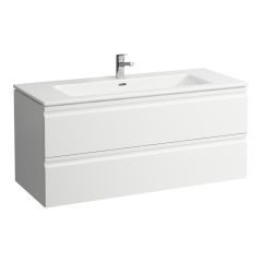 LAUFEN LAUFEN PRO S Umývadlo so skrinkou s 2 zásuvkami, vrátane miestošetriaceho sifónu 861967, 1200x500x545 mm, Grafit matný 480, H8619674801071