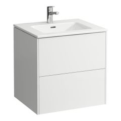 LAUFEN LAUFEN PRO S Umývadlo slim so skrinkou 60 cm, s 2 zásuvkami, vr. deliaceho systému do zásuviek, 600x500x610 mm, Multicolour farby 999, H8649609991041