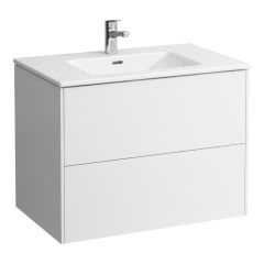 LAUFEN LAUFEN PRO S Umývadlo slim so skrinkou 80 cm, s 2 zásuvkami, vr. deliaceho systému do zásuviek, 800x500x610 mm, Multicolour farby 999, H8649619991041