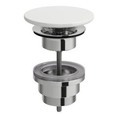 LAUFEN INO|SONAR Odpadový ventil s keramickou krytkou (neuzatvárateľný), 82x82 mm, farba Grafit mat, H8981887580001