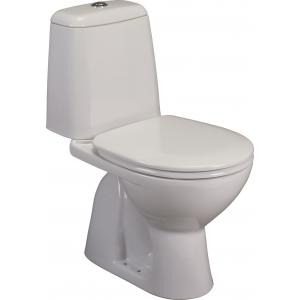 Eurovit | Sirius WC kombi 61x35 cm, spodný odpad, vrátane WC sedadla, W902801, W903101