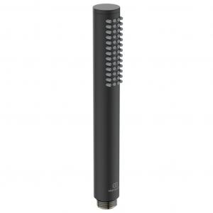 IDEALRAIN 1-funkční ruční sprcha mikrofón, farba čierna matná, BC774XG