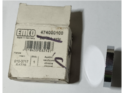 EMCO Linea pohár so závesným držiakom, S472000101 + krycia rozeta 474000100