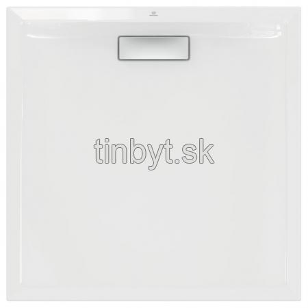 Sprchová vanička akrylátová - štvorec - 90x90 cm - lesklá biela -  T446701
