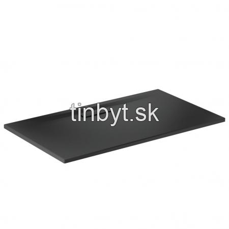 ULTRAFLAT NEW Sprchová vanička akrylátová obdĺžnik 120 x 70 cm matná čierna , T4476V3