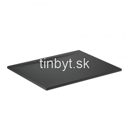 ULTRAFLAT NEW Sprchová vanička akrylátová obdĺžnik 100 x 80 cm matná čierna , T4468V3