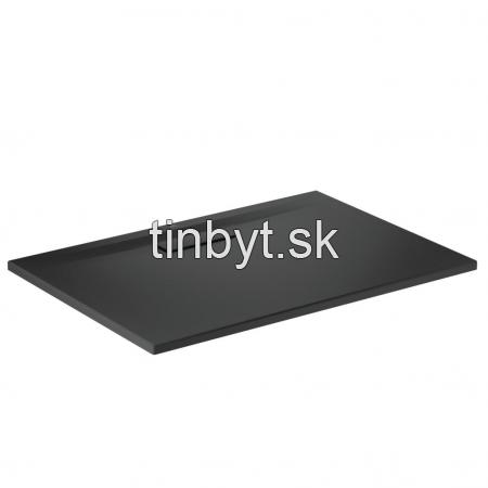 ULTRAFLAT NEW Sprchová vanička akrylátová obdĺžnik 100 x 70 cm matná čierna , T4475V3
