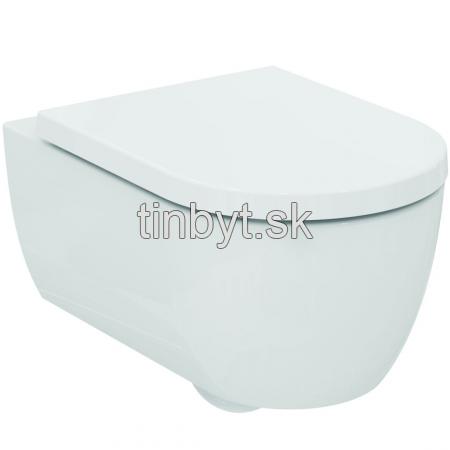 PACK BLEND CURVE  Aquablade WC závesné  36x55 cm, T374901 + WC sedadlo Slow-closing, T376001
