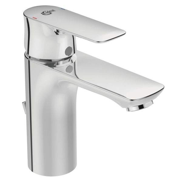 CONNECT AIR Umývadlová batéria s odpadovou garnitúrou a flexibilnými hadicami, A7021AA