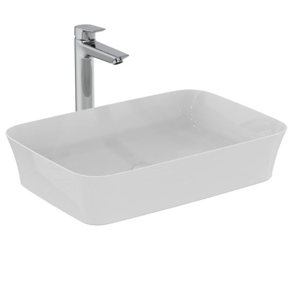 IPALYSS Umývadlo na dosku 55x38 cm bez prepadu, E207601, E139201