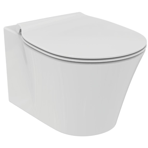 PACK, CONNECT AIR AQUABLADE WC závesné 36x55 cm, E005401 + CONNECT AIR Ultra ploché WC sedadlo Slow-closing, E036601, E008701