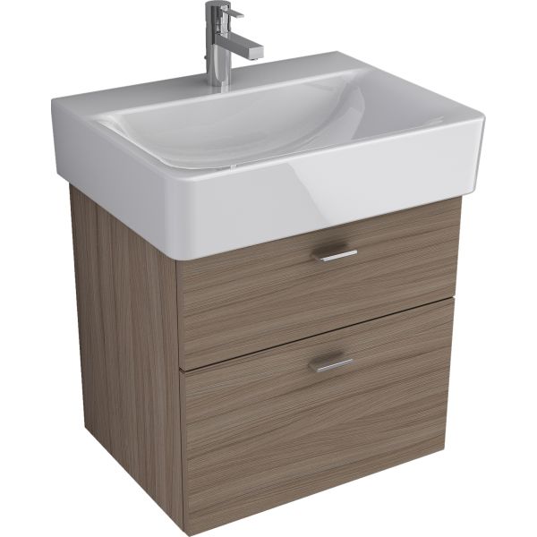 KAPPA Skrinka pod umývadlo 60 cm, dvojzásuvka, TI0202ZA